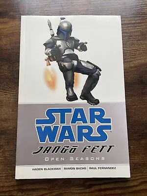 Buy Star Wars Jango Fett Open Seasons TPB (2002) Dark Horse Comics 1st Ed RARE OOP • 47.30£