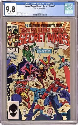 Buy Marvel Super Heroes Secret Wars #5D CGC 9.8 1984 4379408010 • 150.22£