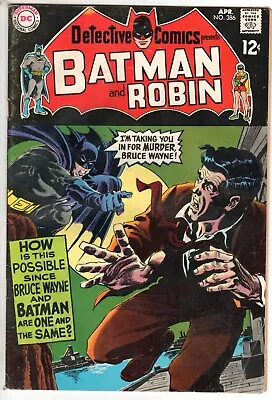 Buy Detective Comics #386 With Batman & Robin, Very Good Condition • 11.06£