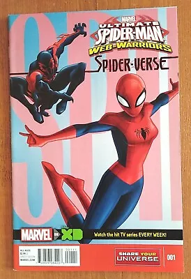 Buy Ultimate Spiderman Spider-Verse Web-Warriors #1 - Marvel Comics 1st Print 2016 • 8.99£