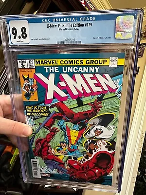 Buy Uncanny X-Men #129 CGC 9.8 Facsimile 2023 1st App. Kitty Pryde, Emma Frost • 42.76£