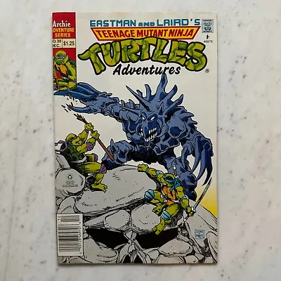 Buy Teenage Mutant Ninja Turtles Adventures #39 Newsstand Archie Comic Book 1992 • 11.89£