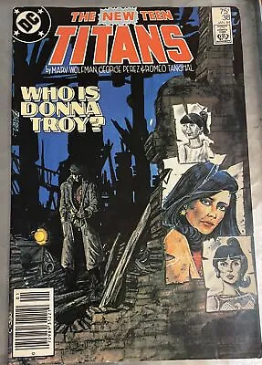 Buy New Teen Titans #38 Comic Book 1984 George Perez DC Robin • 2.36£