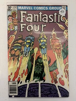 Buy Fantastic Four #232 Bronze Age 1st Byrne Key Newsstand • 7.91£