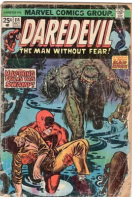 Buy Marvel Daredevil #114 (Oct. 1974) Low Grade • 2£