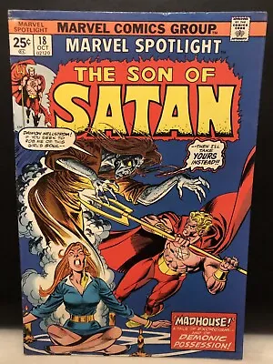 Buy Marvel Spotlight #18 Comic Marvel Comics Son Of Satan • 8.45£