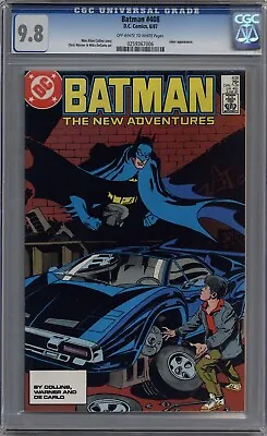 Buy Batman #408 Cgc 9.8 Off-white To White Pages Dc Comics 1987 • 90.92£