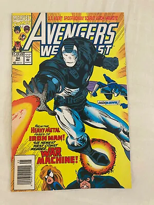 Buy West Coast Avengers #94 1st James Rhodes Rhodey As War Machine Disney+ Newstand • 47£
