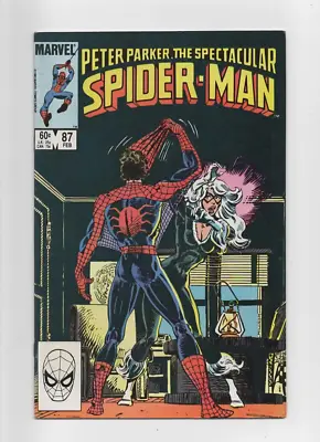 Buy Peter Parker Spectacular Spider-man  #87  F/vf • 30£