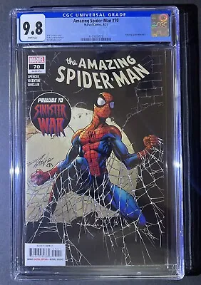 Buy Amazing Spider-Man #70 9.8 Cgc (#871) 9/21 • 36.14£
