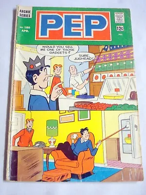 Buy Pep Comics #180 1965 Fair+ Little Sprite Gives Archie Gift Of Speed, Pin-Ups • 6.30£