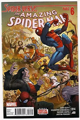 Buy Amazing Spiderman (Vol 3) 14 From 2015 Spider-Verse Part 6 Web Slinger Appears • 5£