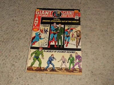 Buy 1971 Superman's Pal Jimmy Olsen DC Giant Comic Book #140 - SUPERMAN - Nice Copy! • 10.28£