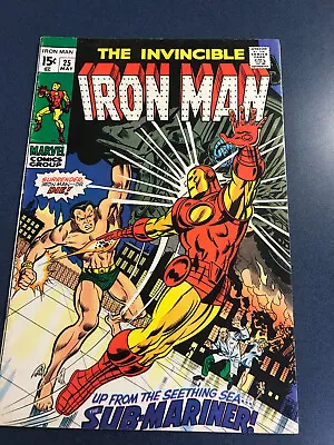 Buy Iron Man #25   7.0 Condition Sub-mariner Appearance • 28.15£