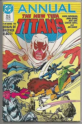 Buy The New Teen Titans Annual #6 : Vintage DC Comic Book From August 1986 • 6.95£