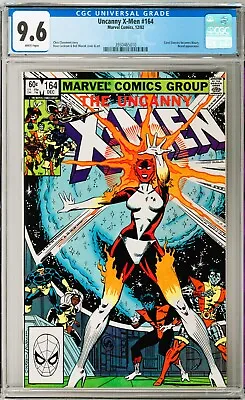 Buy Uncanny X-Men #164 CGC 9.6 (Dec 1982 Marvel) Claremont, 1st Ms. Marvel As Binary • 138.36£