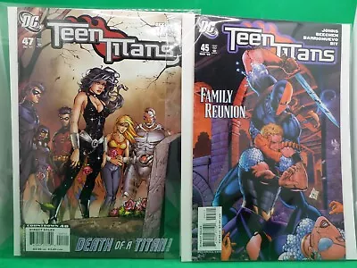 Buy Teen Titans #45 And #47  2007 Dc-comics Comic Books • 6.39£