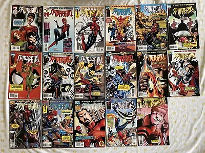 Buy Spider-girl #0-19 Near Full Run Key Lot Of 17 Marvel 1998 Reprints What If? #105 • 35.98£