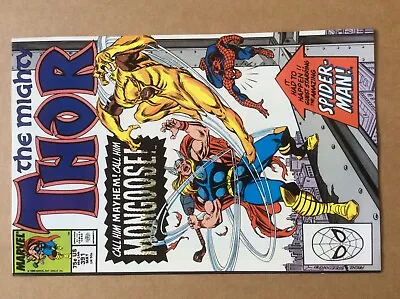 Buy Mighty Thor 391 Sharp VF+ 1st Eric Masterson Thunderstrike Spider-Man Marvel • 5.54£