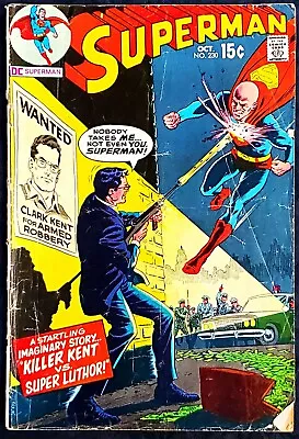 Buy Superman #230 VG 3.5 Killer Kent Versus Super Luthor By Bates & Swan! 1970 DC • 16.05£