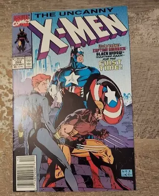 Buy Marvel Comics Uncanny X-Men #268 NEWSSTAND  Jim Lee Cover VF • 14.48£