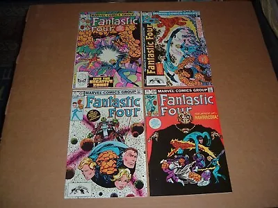 Buy Fantastic Four 251-300 Complete Run Of 50 Comics Most In High Grade (VF To NM+) • 177.89£