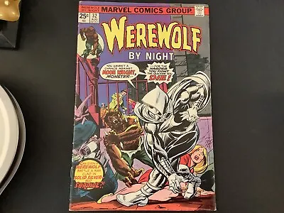 Buy Werewolf By Night#32 1st APP. Of Moon Knight VF 1975 OW To W Pgs. Bright Colors! • 1,144.07£