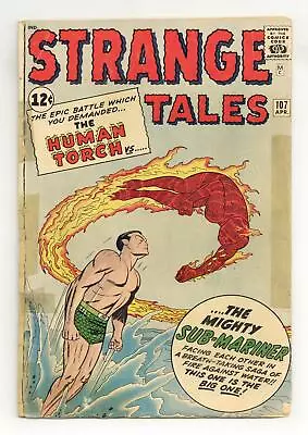 Buy Strange Tales #107 FR 1.0 1963 • 135.92£