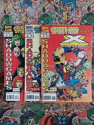 Buy Spider-Man And X-Factor  #1-3 VF/NM MARVEL Complete Set • 5.95£