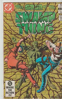 Buy Dc Comics Saga Of The Swamp Thing #10 (1983) 1st Print F+ • 6.95£