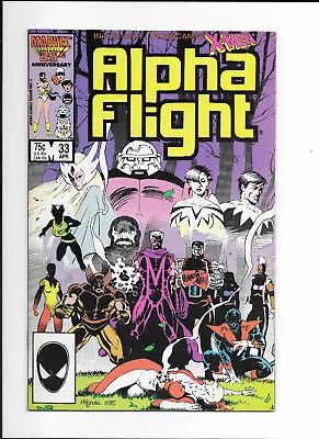Buy Alpha Flight #33 VF (Marvel, April 1986) 1st Lady Deathstrike Appearance Key • 6.47£