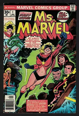 Buy Marvel Comics Ms Marvel Carol Danvers 1st Appearance  4.5  VG+  1977 1st Print • 69.99£