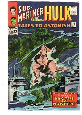 Buy Tales To Astonish #71 (1965) - Grade 6.5 - 1st Appearance Of Lord Vashti! • 118.31£