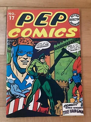 Buy Pep Comics 17 Flashback Fine/VF • 15.99£