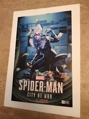 Buy Spiderman City At War #1 Black Cat Variant Cover 2020 Unknown Comics • 5.99£