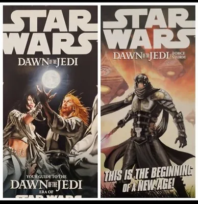 Buy Star Wars Dawn Of The Jedi Force Storm #0 & #1 (2012) 2nd Print Rare/Scarce • 197.18£