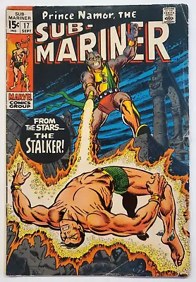 Buy Sub-Mariner #17 VG   1st Series   Marvel Comics 1969   SOLID COPY!!! • 15.76£