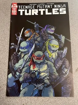 Buy Teenage Mutant Ninja Turtles #101 2nd Print Variant Idw • 22.99£
