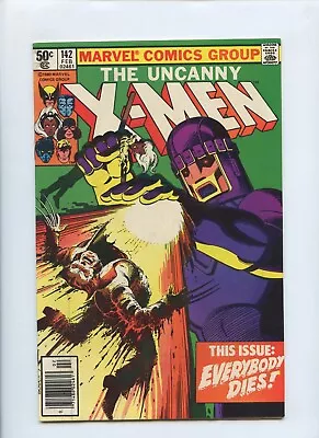 Buy Uncanny X-Men #142 1981 (VG+ 4.5)(Ripples On Cover And Internal Pages) • 24.13£