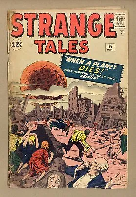 Buy Strange Tales #97 FR 1.0 1962 • 149.81£