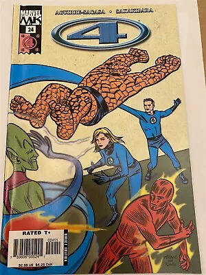 Buy MARVEL KNIGHTS : 4 #24 Fantastic Four Marvel Comics 2005 VF • 1.99£