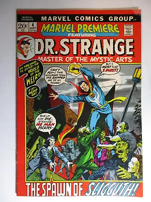 Buy Marvel Feature #4, Dr Strange, Spawn Of Slugguth, VG/F, 5.0, OWW Pages • 13.99£