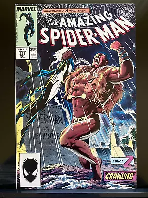 Buy The Amazing Spider Man 293 Kraven Cover And Appearance • 25.61£