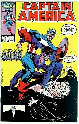 Buy Captain America #325 (1968) - 7.0 FN/VF *Slugfest* • 2.30£