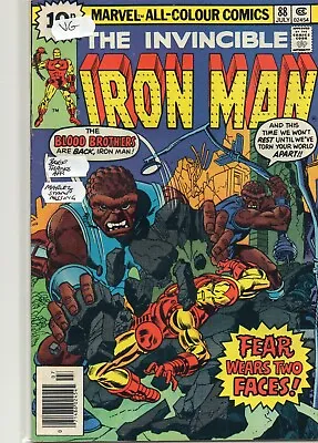 Buy INVINCIBLE IRON MAN #88 (1976) - THANOS App Fear Wears Two Faces! - Back Issue • 14.99£