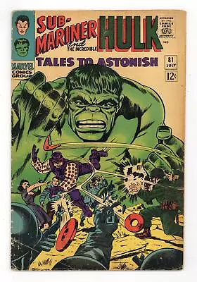 Buy Tales To Astonish #81 VG 4.0 1966 • 18.97£