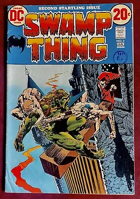 Buy SWAMP THING # 2 JANUARY 1973. 3RD APPEARANCE. See All Photos For Condition. • 9.99£