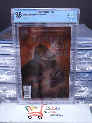 Buy Fantastic Four #500 CBCS Director's Cut Foil Edition CBCS 9.8 • 59.57£