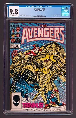 Buy Avengers #257 CGC 9.8 NM+/MT 1st App Nebula 1985 Marvel Comics • 157.46£