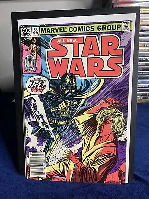 Buy Star Wars #63 Marvel Comic Book 1982 Newsstand 1st Print 60 Cents Darth Vader • 19.84£